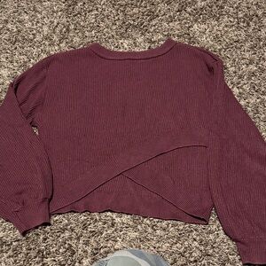 lululemon athletica Burgundy Sweater